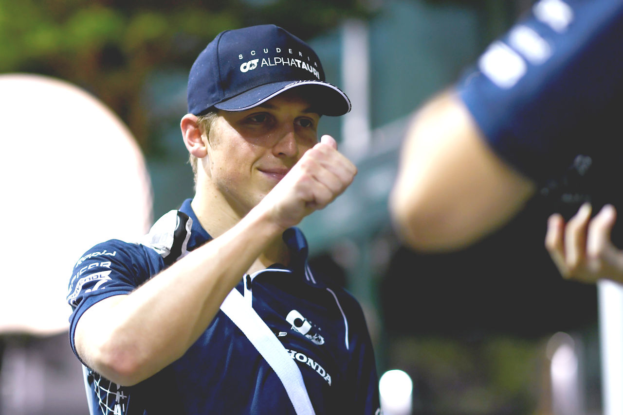 2023年F1第16戦シンガポールGP　リアム・ローソン（アルファタウリ）