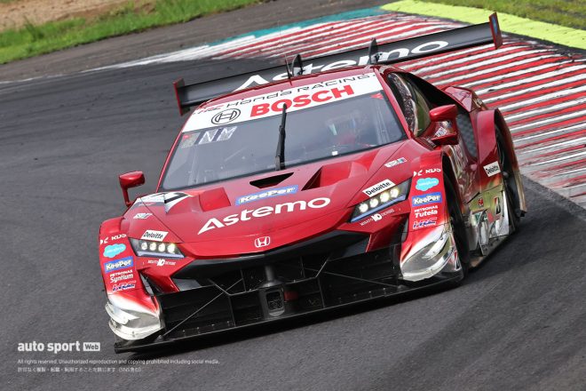 2023スーパーGT第6戦SUGO　Astemo NSX-GT（塚越広大／松下信治）