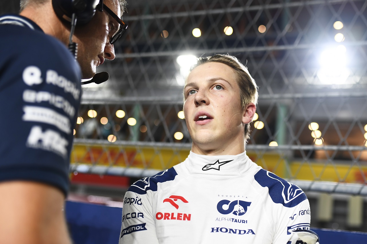 2023年F1第16戦シンガポールGP　リアム・ローソン（アルファタウリ）