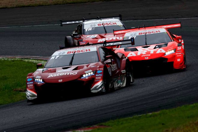 2023スーパーGT第6戦SUGO　Astemo NSX-GT／ARTA MUGEN NSX-GT