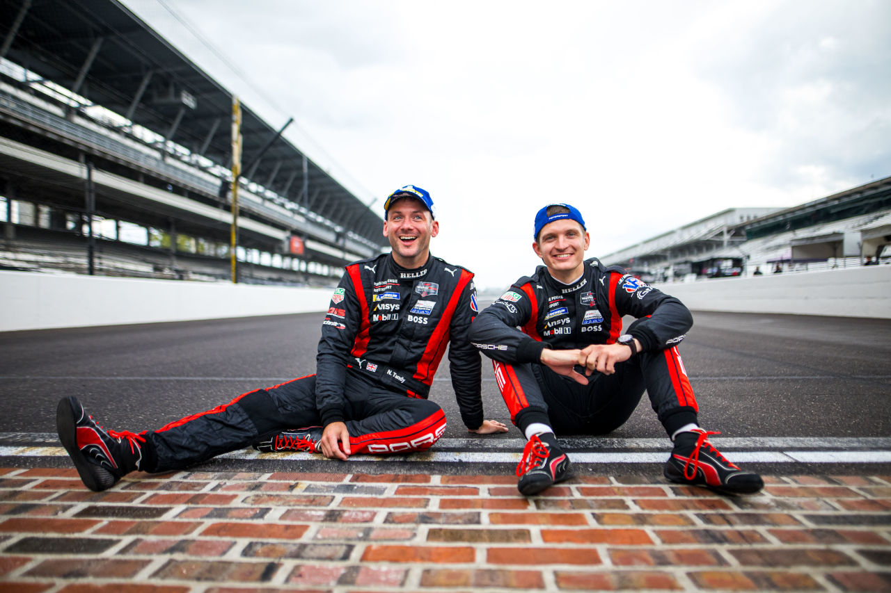 6号車ポルシェ963を駆るニック・タンディ（左）／マシュー・ジャミネ組