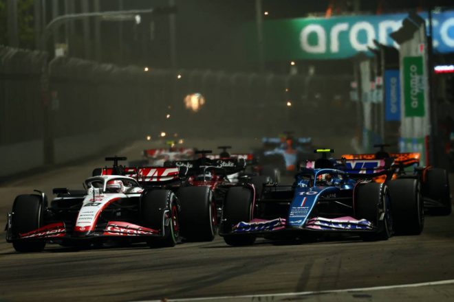 2023年F1第16戦シンガポールGP　ケビン・マグヌッセン（ハース）