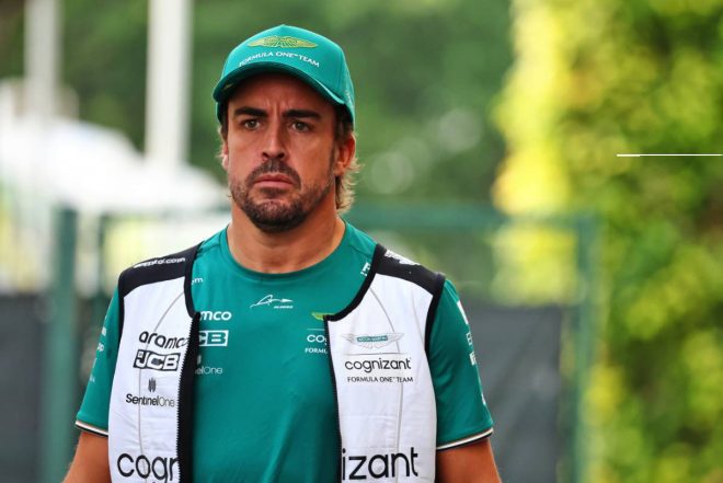 2023年F1第16戦シンガポールGP　フェルナンド・アロンソ（アストンマーティン）