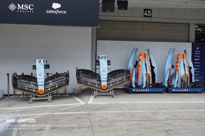 2023年F1第17戦日本GP 鈴鹿サーキット木曜搬入日