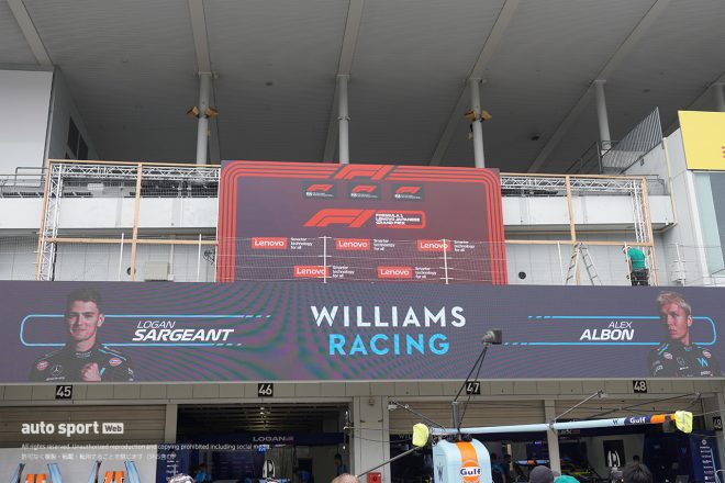 2023年F1第17戦日本GP 鈴鹿サーキット木曜搬入日