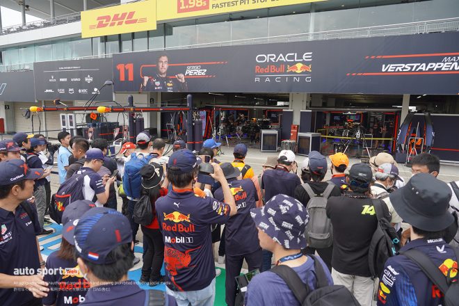 2023年F1第17戦日本GP 鈴鹿サーキット木曜搬入日