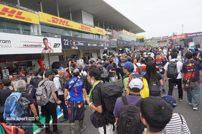 2023年F1第17戦日本GP 鈴鹿サーキット木曜搬入日