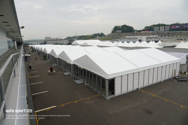 2023年F1第17戦日本GP 鈴鹿サーキット木曜搬入日