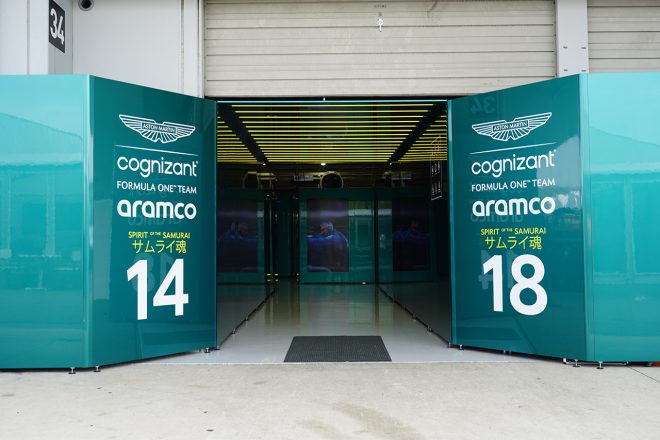 2023年F1第17戦日本GP 鈴鹿サーキット木曜搬入日