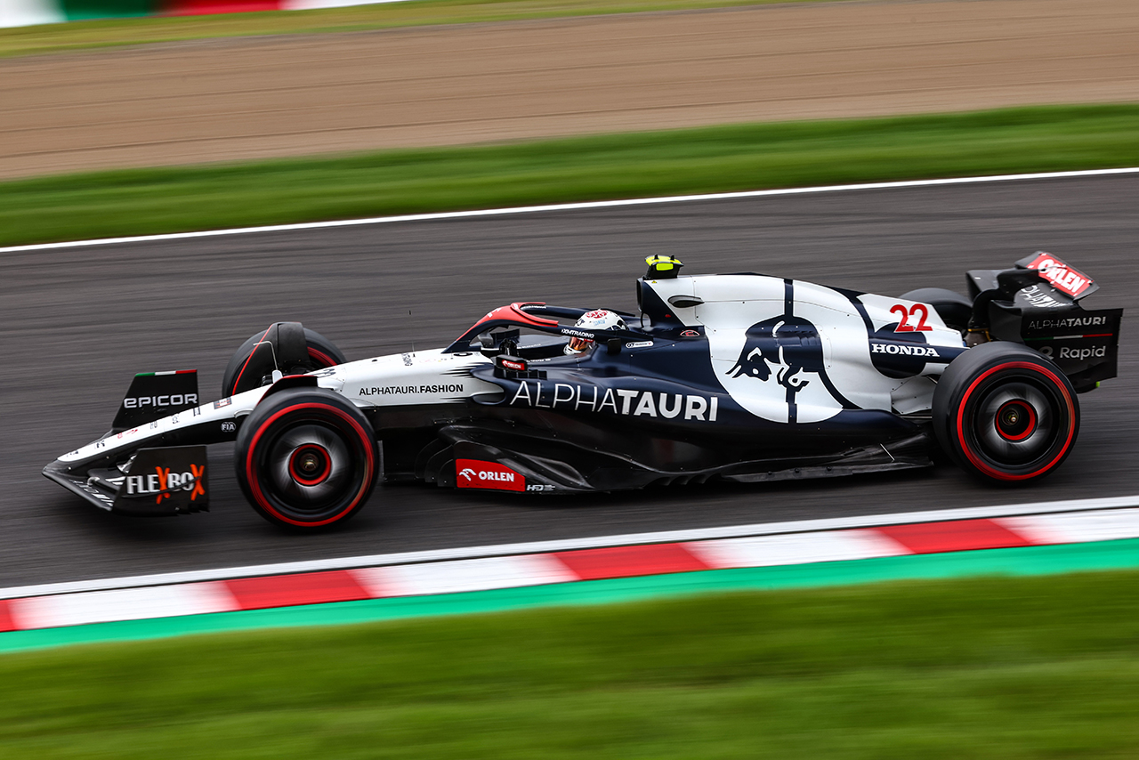 2023年F1第17戦日本GP　角田裕毅（アルファタウリ）