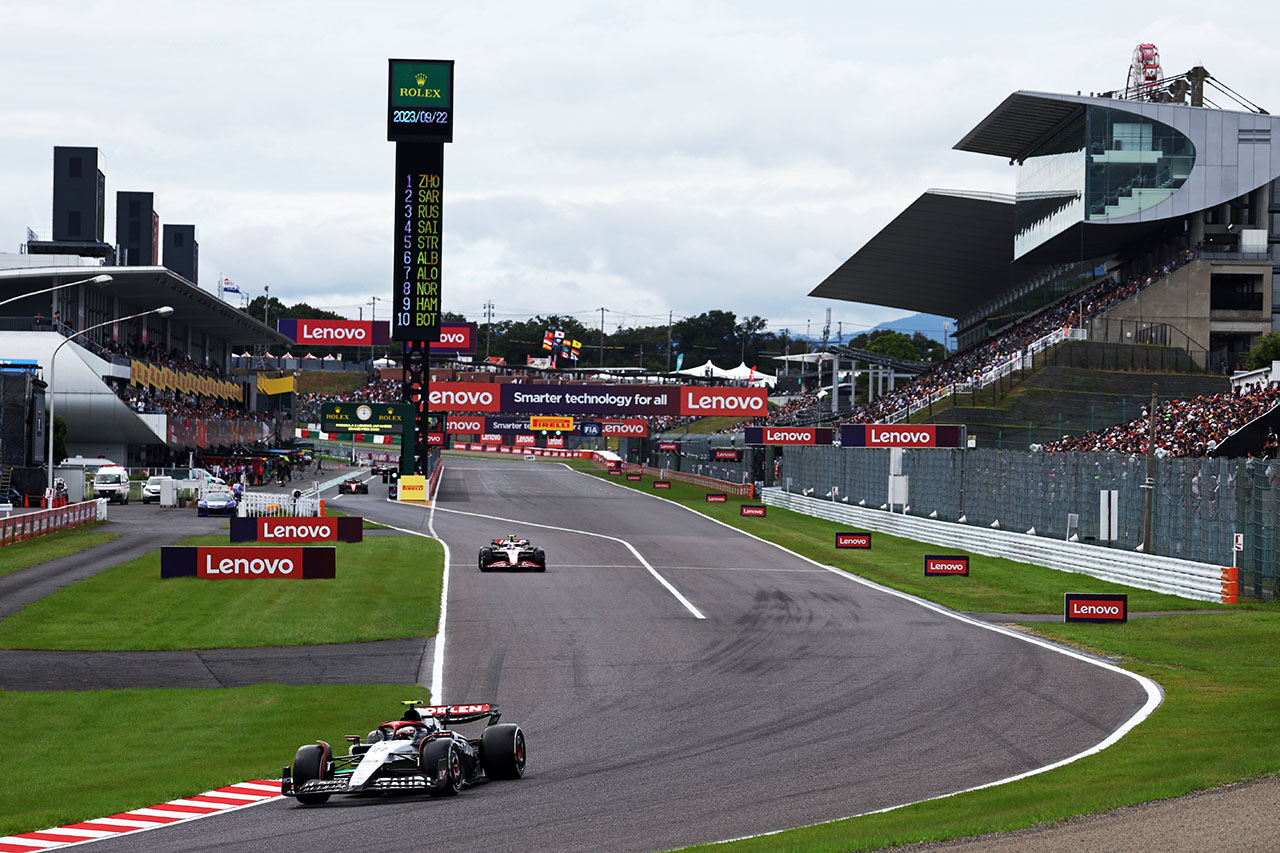 2023年F1第17戦日本GP　角田裕毅（アルファタウリ）