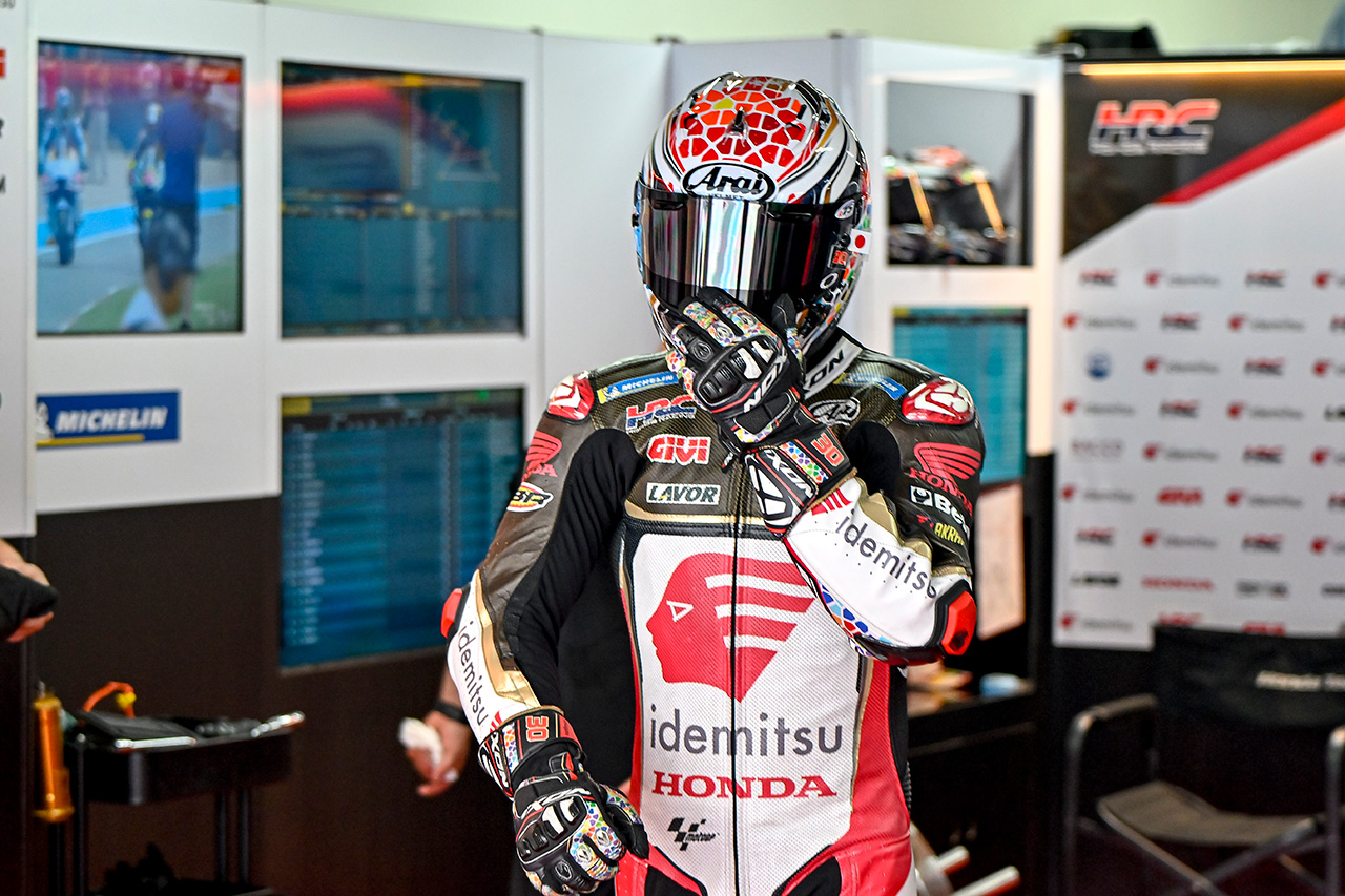 中上貴晶（LCRホンダ・イデミツ）／2023MotoGP第13戦インドGP