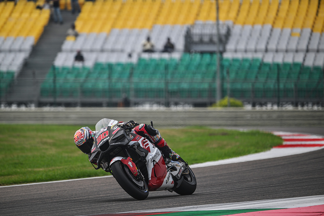 中上貴晶（LCRホンダ・イデミツ）／2023MotoGP第13戦インドGP