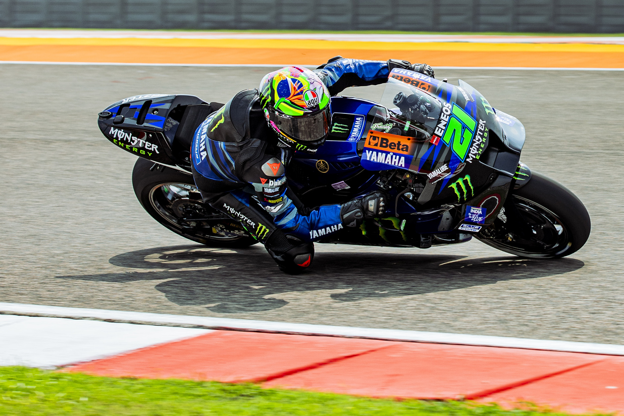 フランコ・モルビデリ（モンスターエナジー・ヤマハMotoGP）／2023MotoGP第13戦インドGP 初日