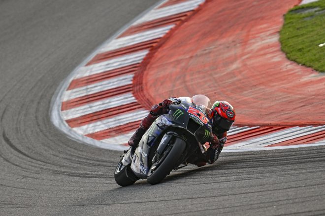 ファビオ・クアルタラロ（モンスターエナジー・ヤマハMotoGP）／2023MotoGP第13戦インドGP2日目