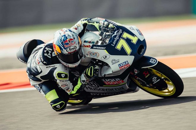 佐々木歩夢（Liqui Moly Husqvarna Intact GP）／2023MotoGP第13戦インドGP