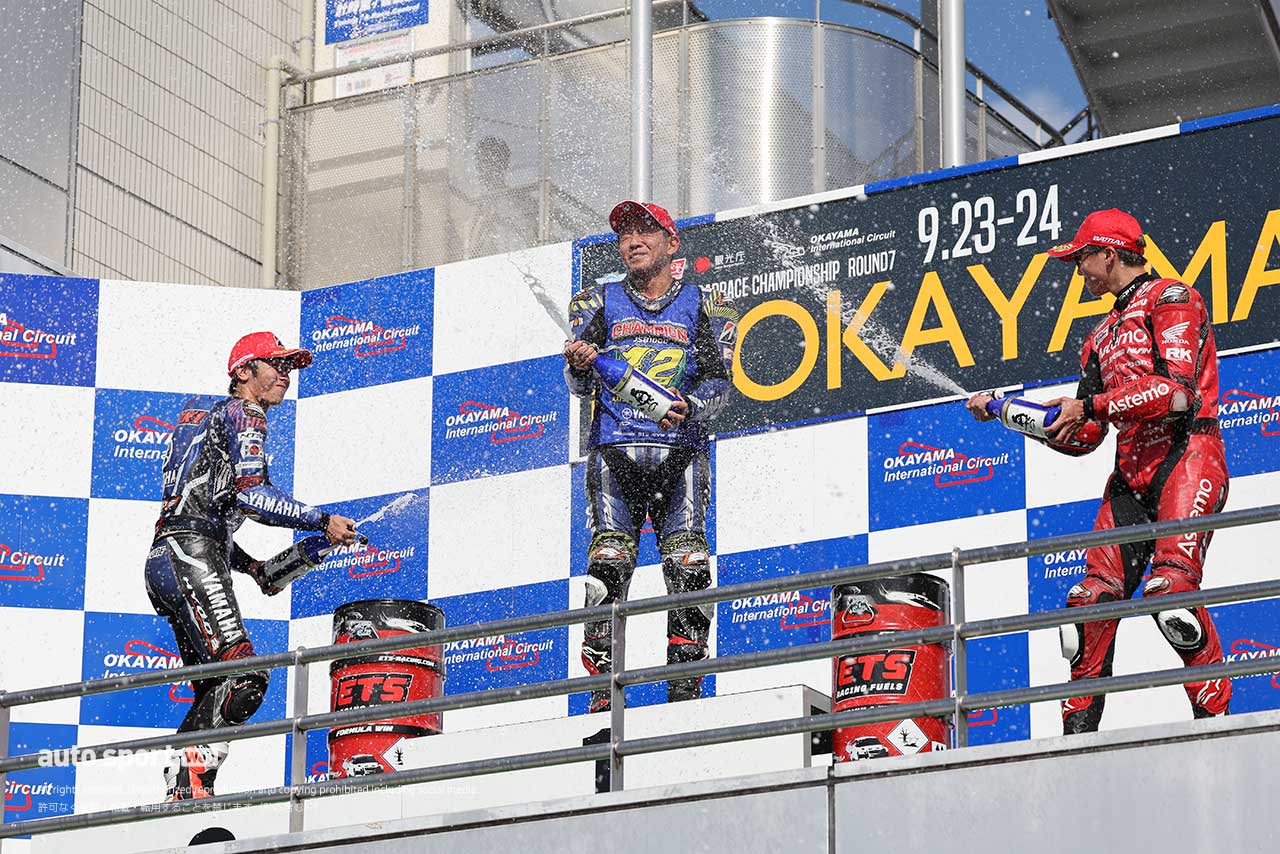 2023全日本ロード第7戦岡山 JSB1000 表彰式