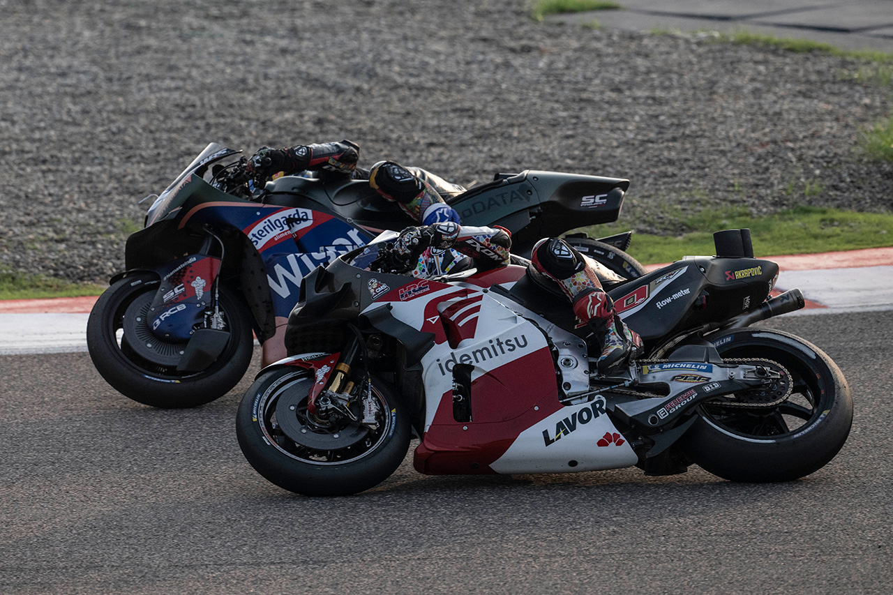 中上貴晶（LCRホンダ・イデミツ）／2023MotoGP第13戦インドGP決勝