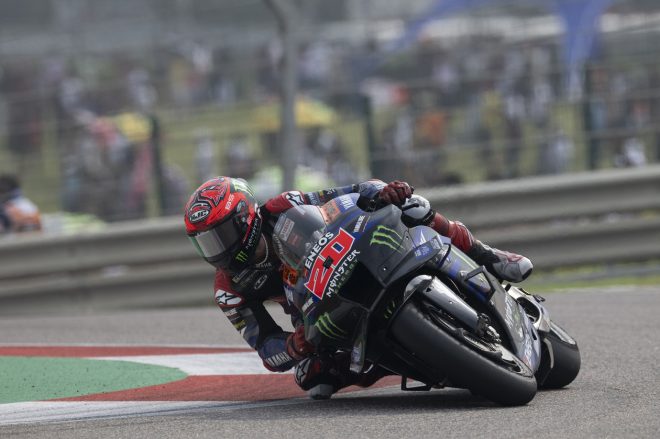 ファビオ・クアルタラロ（モンスターエナジー・ヤマハMotoGP）／2023MotoGP第13戦インドGP決勝