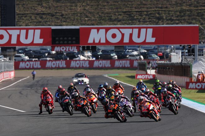 2022MotoGP第16戦日本GPのスタートシーン