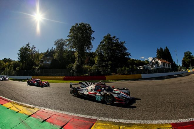 終盤の逆転で総合3位表彰台を手にしたAFコルセの83号車