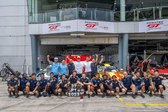 2023年シーズンのGT3ドライバーズチャンピオンシップを獲得したクラフトバンブー・レーシング