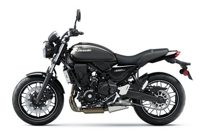 カワサキ Z650RS（エボニー×メタリックマットカーボングレー）