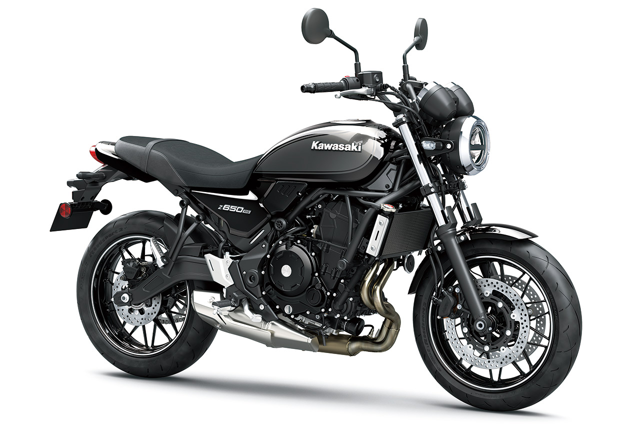 カワサキ Z650RS（エボニー×メタリックマットカーボングレー）