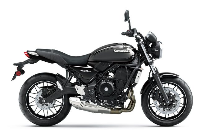 カワサキ Z650RS（エボニー×メタリックマットカーボングレー）