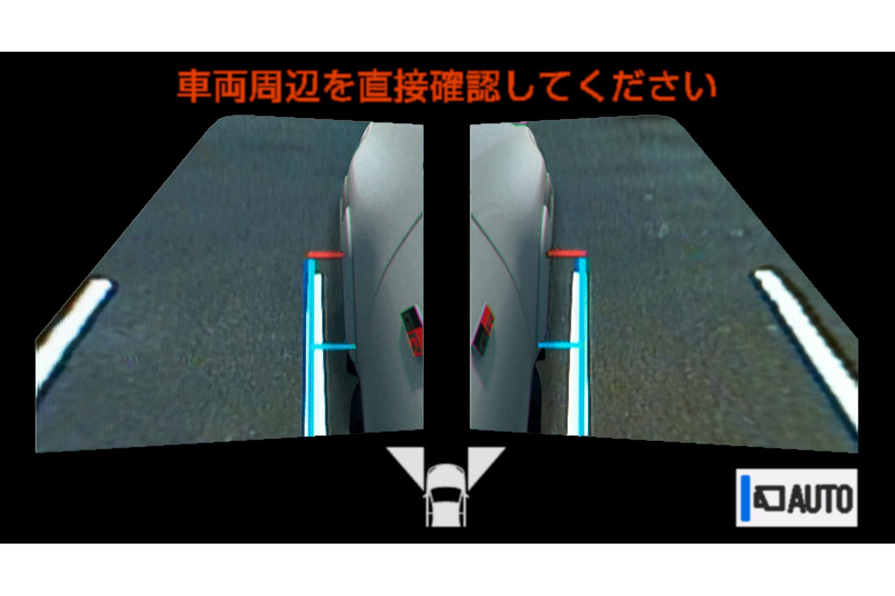 パノラミックビューモニター（両サイドビュー）