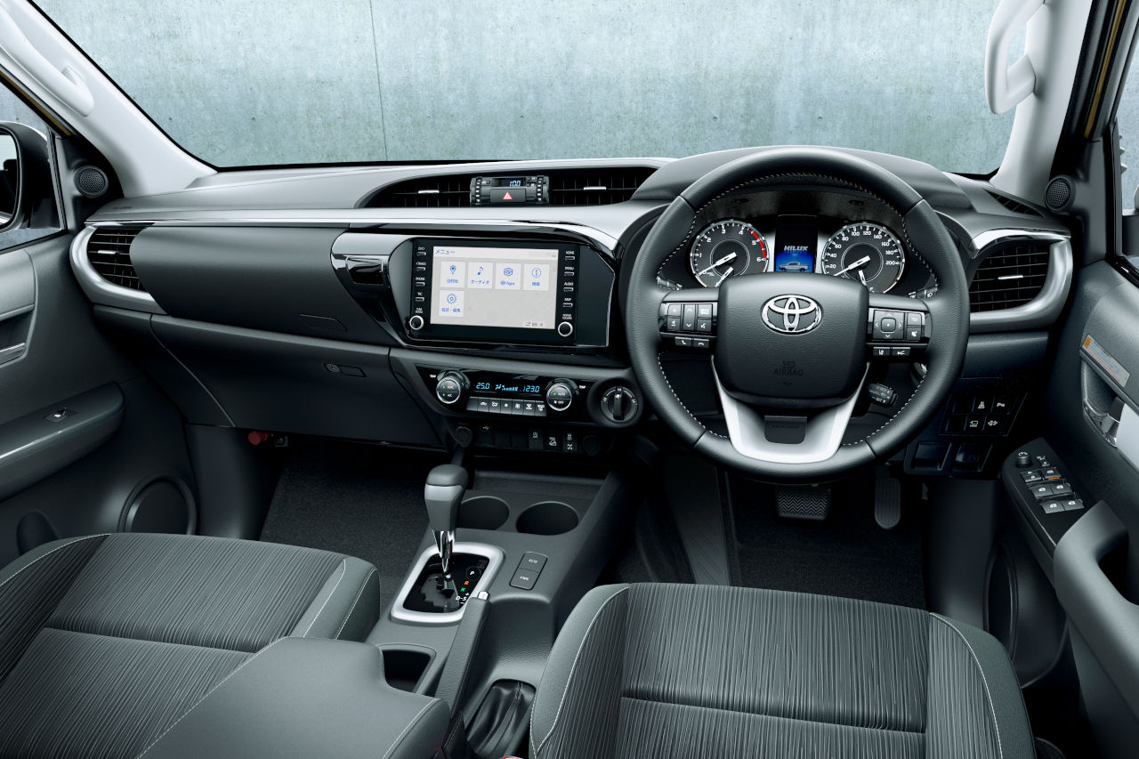 ハイラックス “Z”のインテリア（内装色：ブラック）