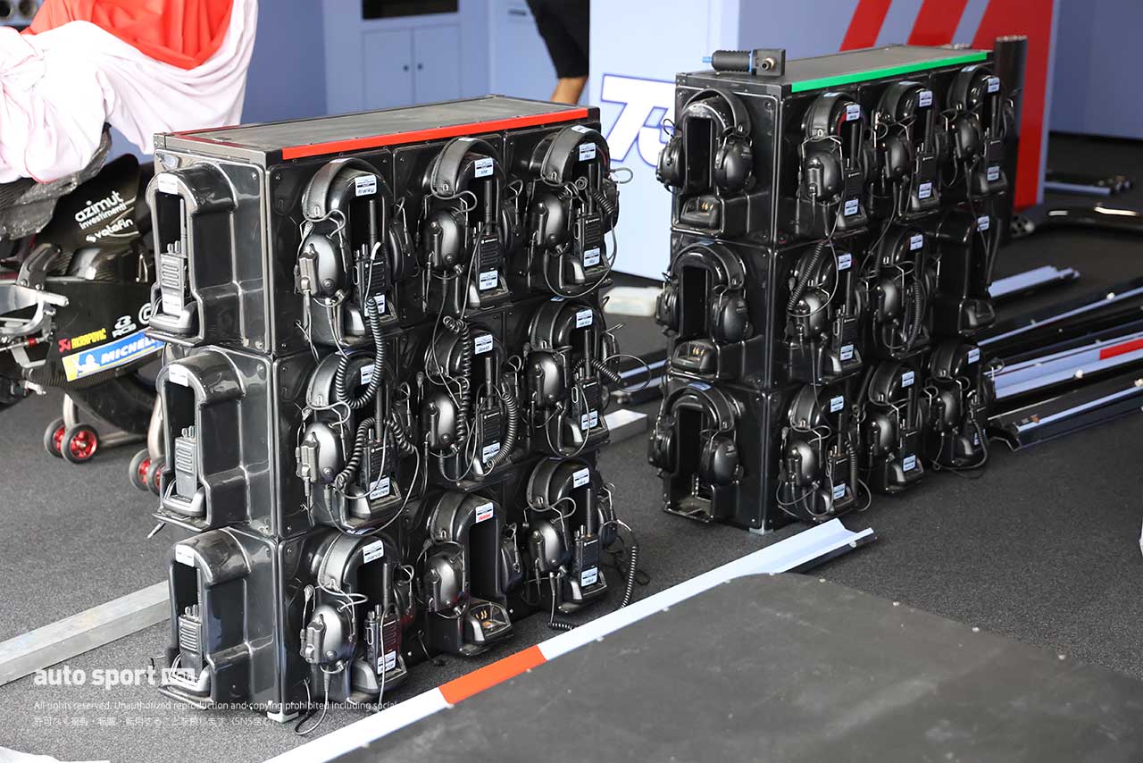 ヘッドセット／2023MotoGP第14戦日本GP