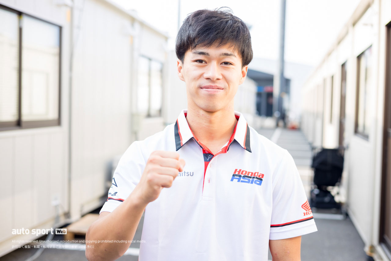 小椋藍（IDEMITSU Honda Team Asia）