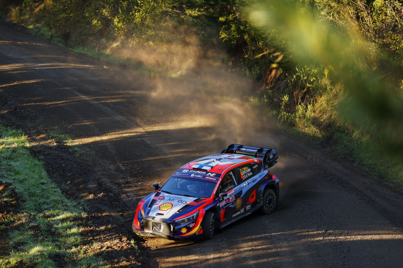 エサペッカ・ラッピ（ヒョンデi20 Nラリー1）　2023年WRC第11戦ラリー・チリ・ビオビオ