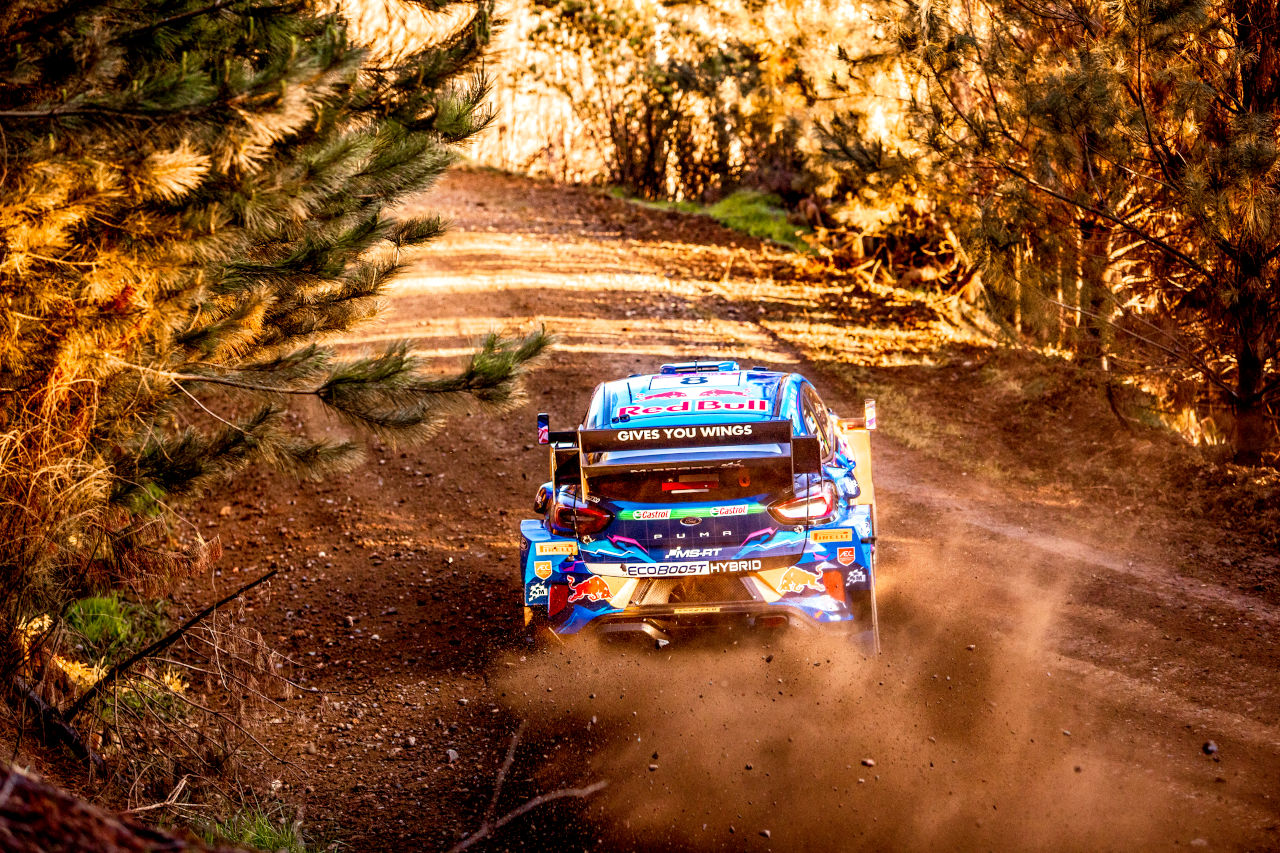 オット・タナク（フォード・プーマ・ラリー1）　2023年WRC第11戦ラリー・チリ・ビオビオ