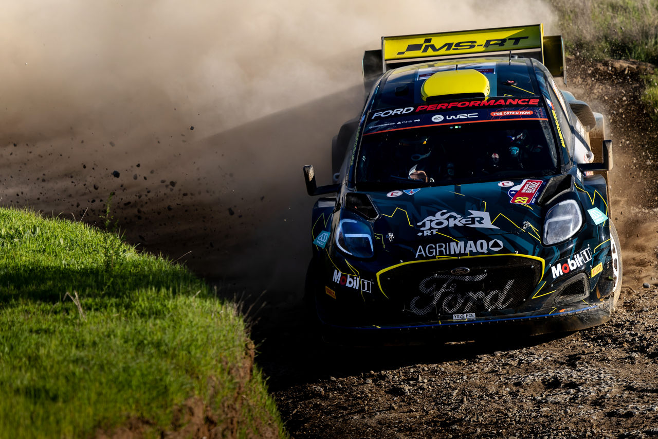 アルベルト・ヘラー（フォード・プーマ・ラリー1）　2023年WRC第11戦ラリー・チリ・ビオビオ