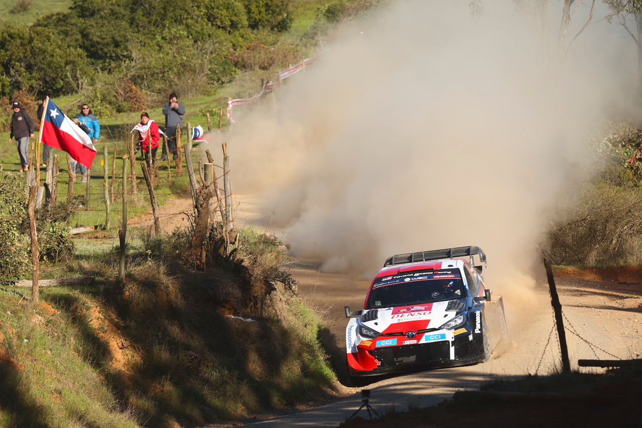 カッレ・ロバンペラ／ヨンネ・ハルットゥネン組（トヨタGRヤリス・ラリー1）　2023年WRC第11戦ラリー・チリ・ビオビオ