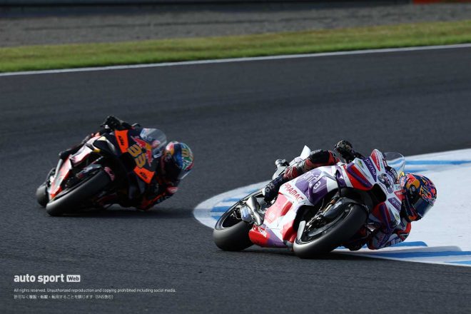 2023MotoGP第14戦日本GP スプリント トップ争い