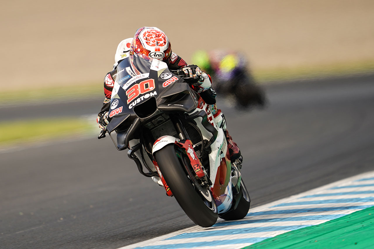 中上貴晶（LCRホンダ・イデミツ）／2023MotoGP第14戦日本GP 2日目