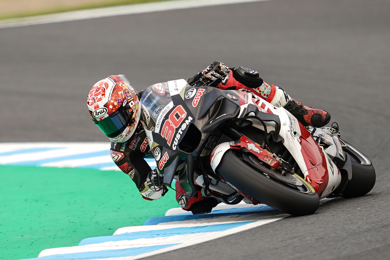 中上貴晶（LCRホンダ・イデミツ）／2023MotoGP第14戦日本GP 2日目