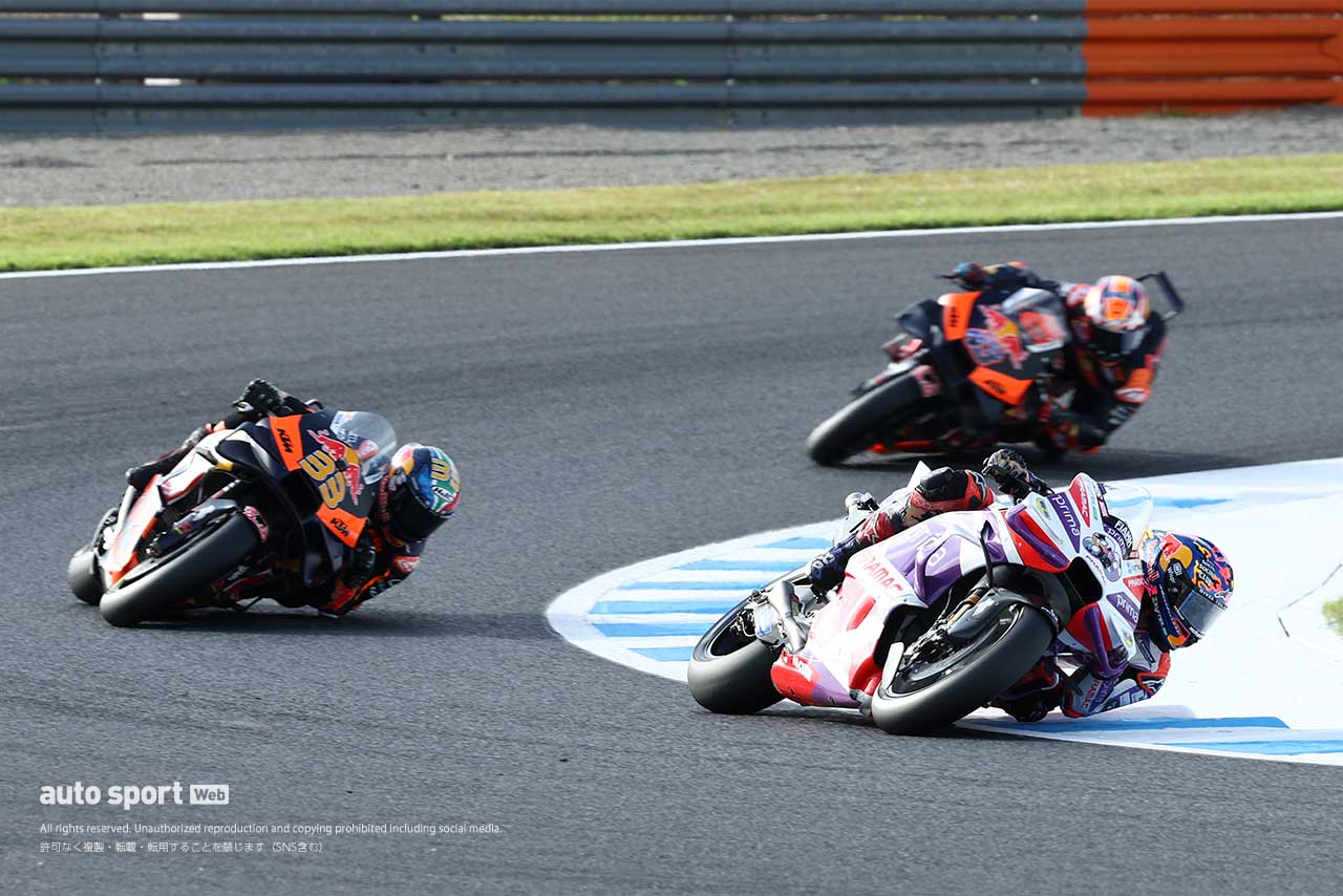 2023MotoGP第14戦日本GP スプリント 表彰台争い
