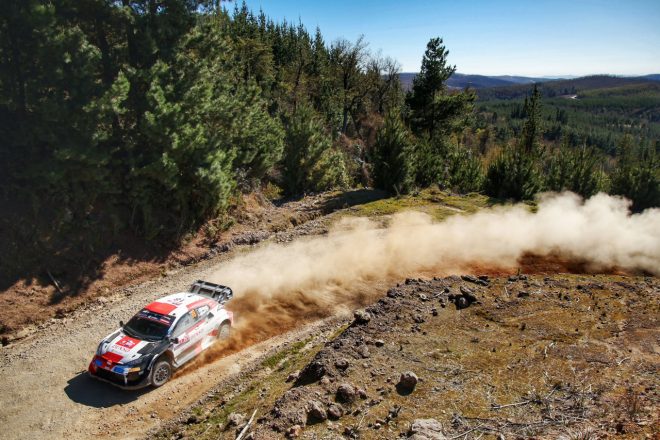 勝田貴元(トヨタGRヤリス・ラリー1) 2023年WRC第11戦ラリー・チリ・ビオビオ