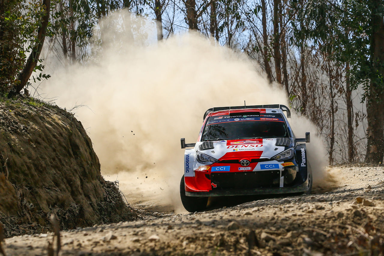 カッレ・ロバンペラ／ヨンネ・ハルットゥネン組（トヨタGRヤリス・ラリー1）　2023年WRC第11戦ラリー・チリ・ビオビオ