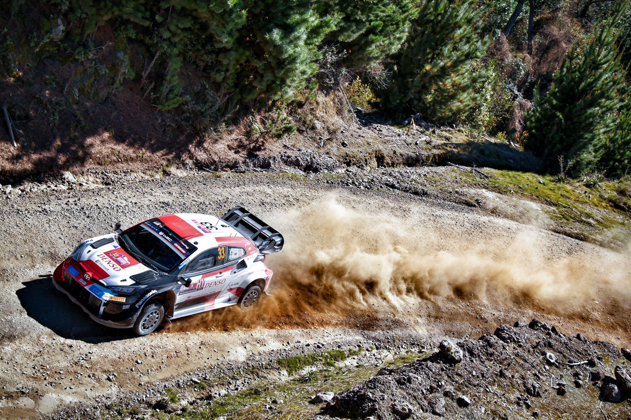 エルフィン・エバンス／スコット・マーティン組（トヨタGRヤリス・ラリー1）　2023年WRC第11戦ラリー・チリ・ビオビオ