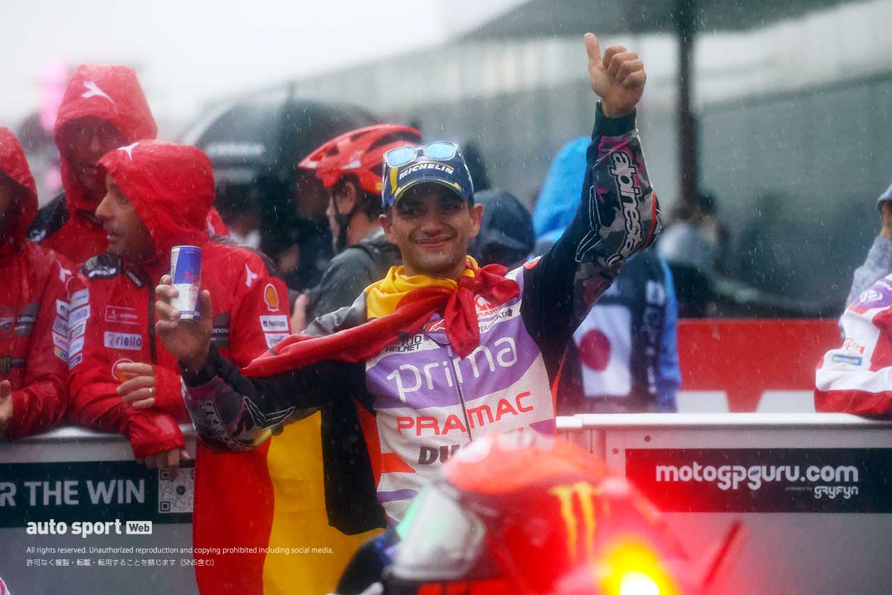 優勝を獲得したホルヘ・マルティン（プリマ・プラマック・レーシング）／2023MotoGP第14戦日本GP 決勝