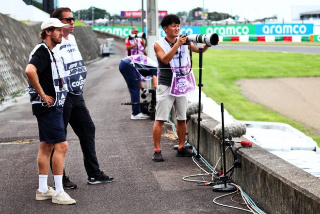 2023年F1第17戦日本GP　セバスチャン・ベッテル