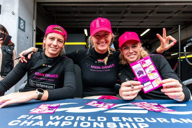 WECのLMGTEアマクラスに参戦しているアイアン・デイムスでは、サラ・ボビー、ミシェル・ガッティング、ラヘル・フレイの3人すべてがカテゴライゼーション変更を受けることに