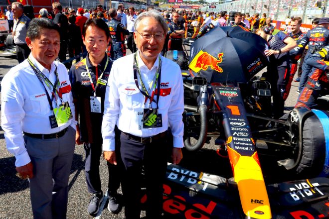 2023年F1第17戦日本GP　ホンダ三部敏宏社長