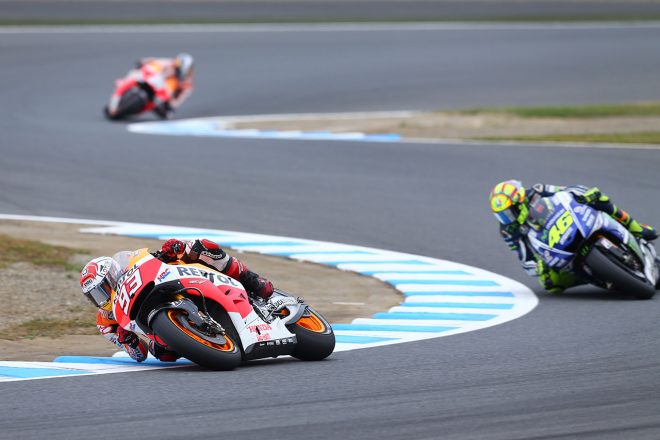 2014年の日本GPでは2位を獲得したマルク・マルケス