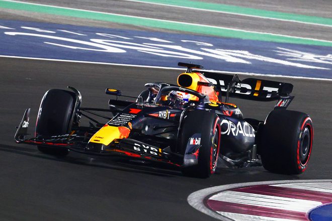 2023年F1第18戦カタールGP　マックス・フェルスタッペン（レッドブル）